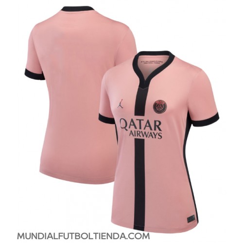 Camiseta Paris Saint-Germain Tercera Equipación Replica 2024-25 para mujer mangas cortas